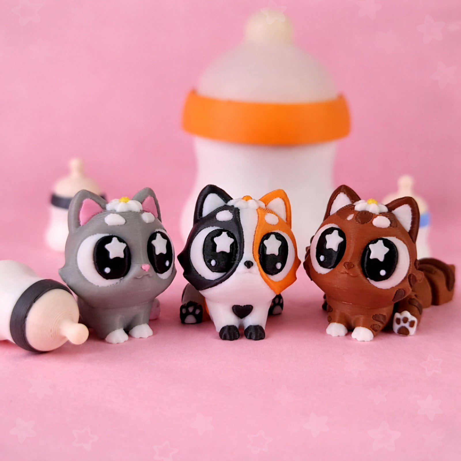 Sevimli Kedi Anahtarlık