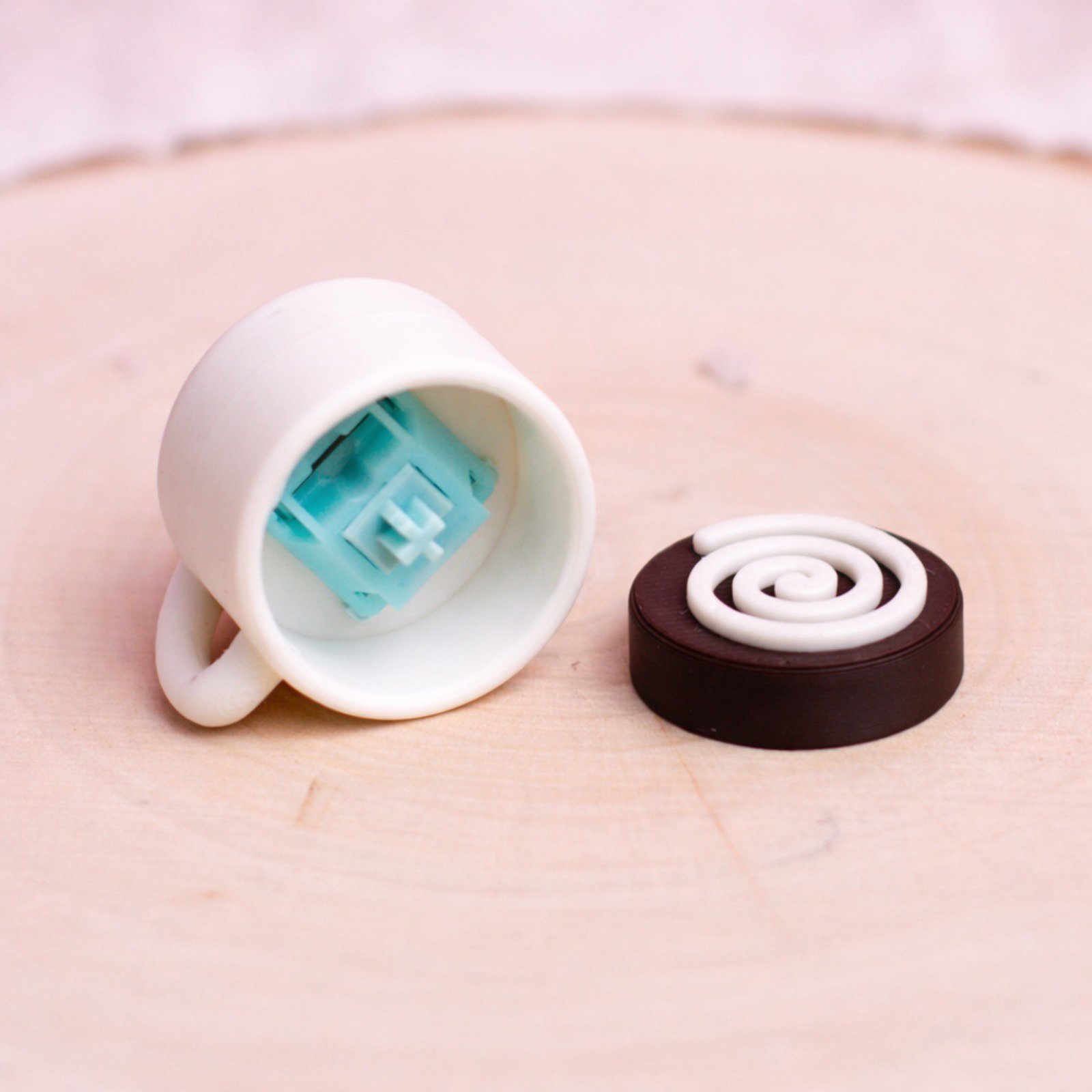 Sevgililer Günü Özel Kahve Fincanı Anahtarlık