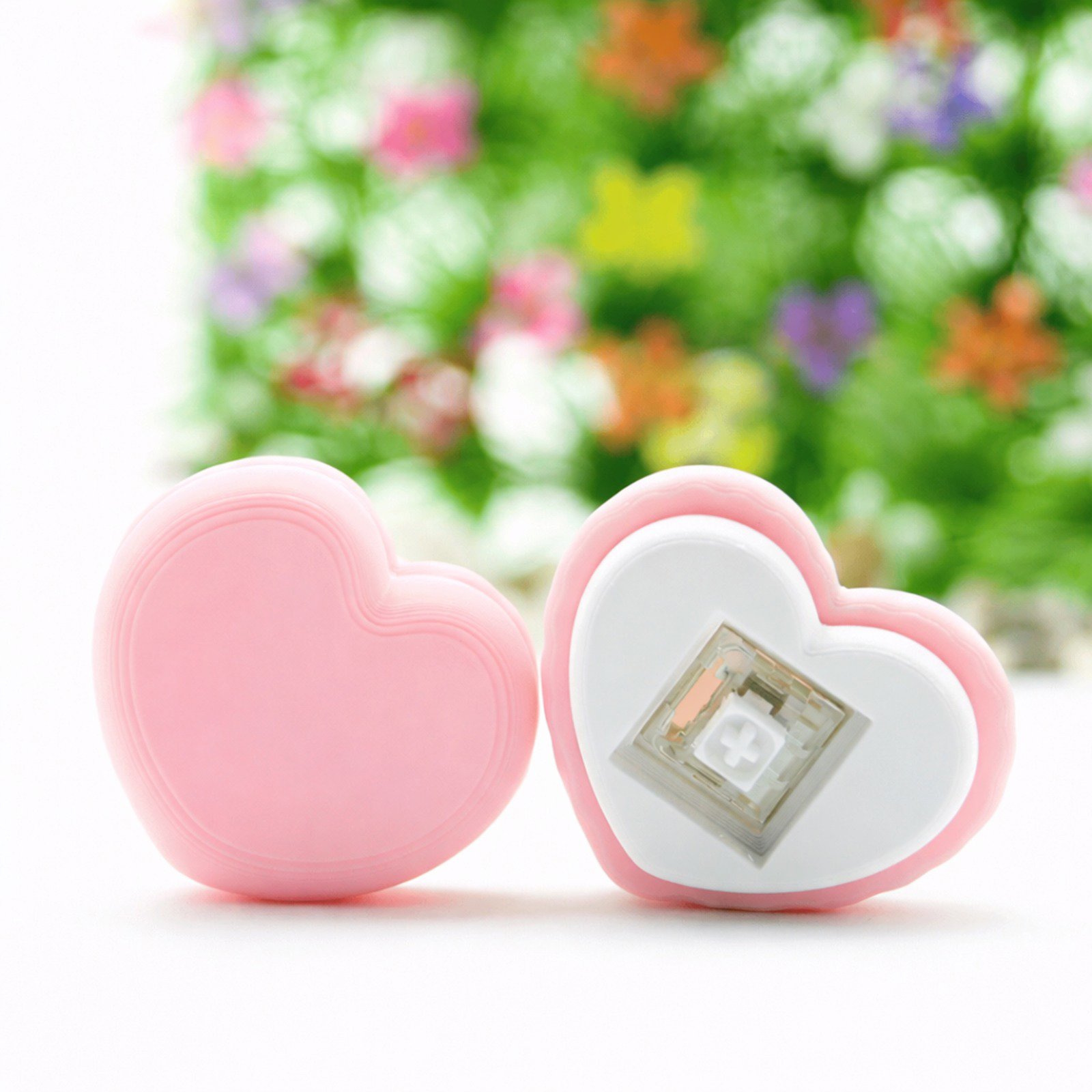 Sevimli Kalp Şeklinde Anahtarlık - Aşk Temalı