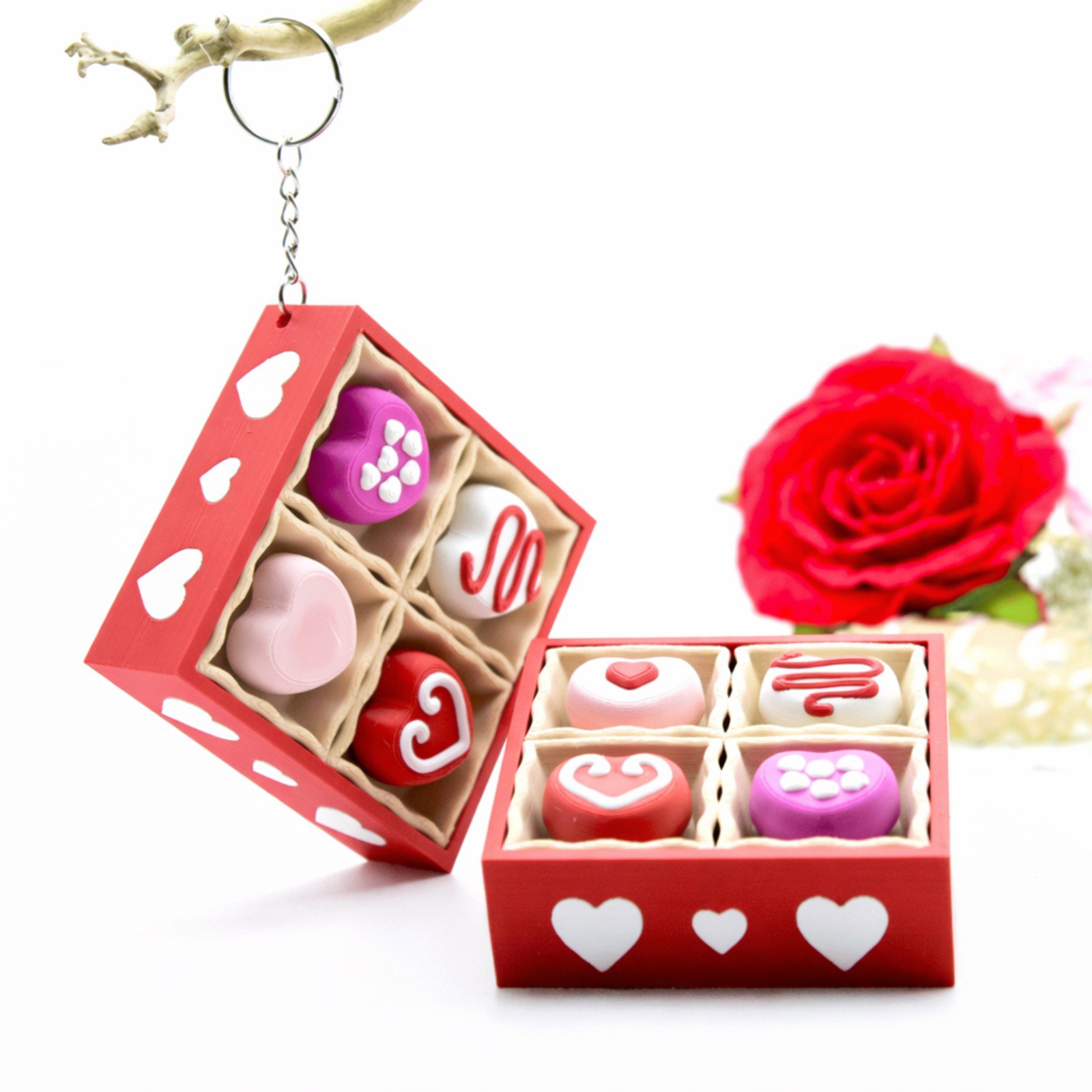 Kalp Temalı Fidget Clicker - Benzersiz Tasarım