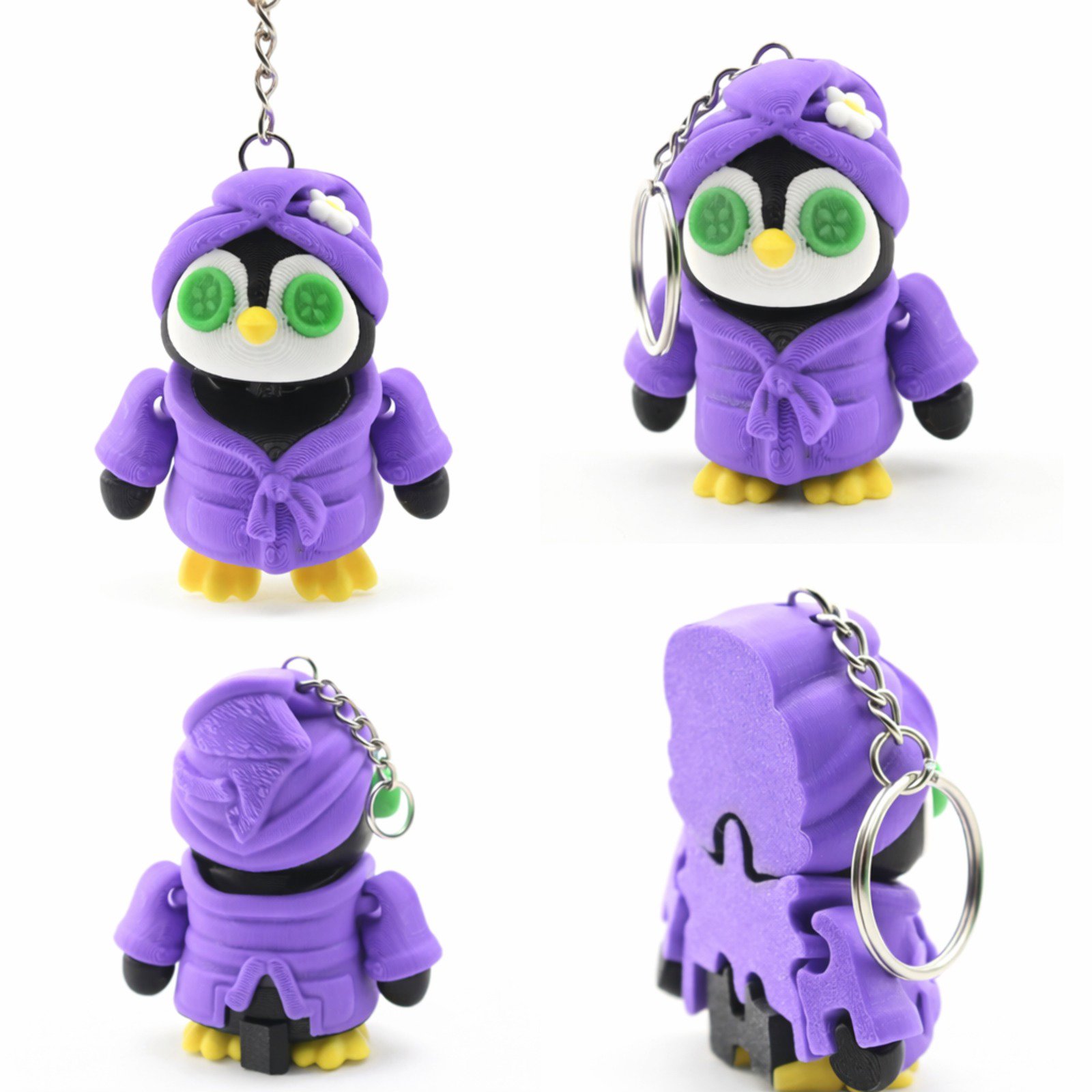 Sevimli Penguen Anahtarlık 