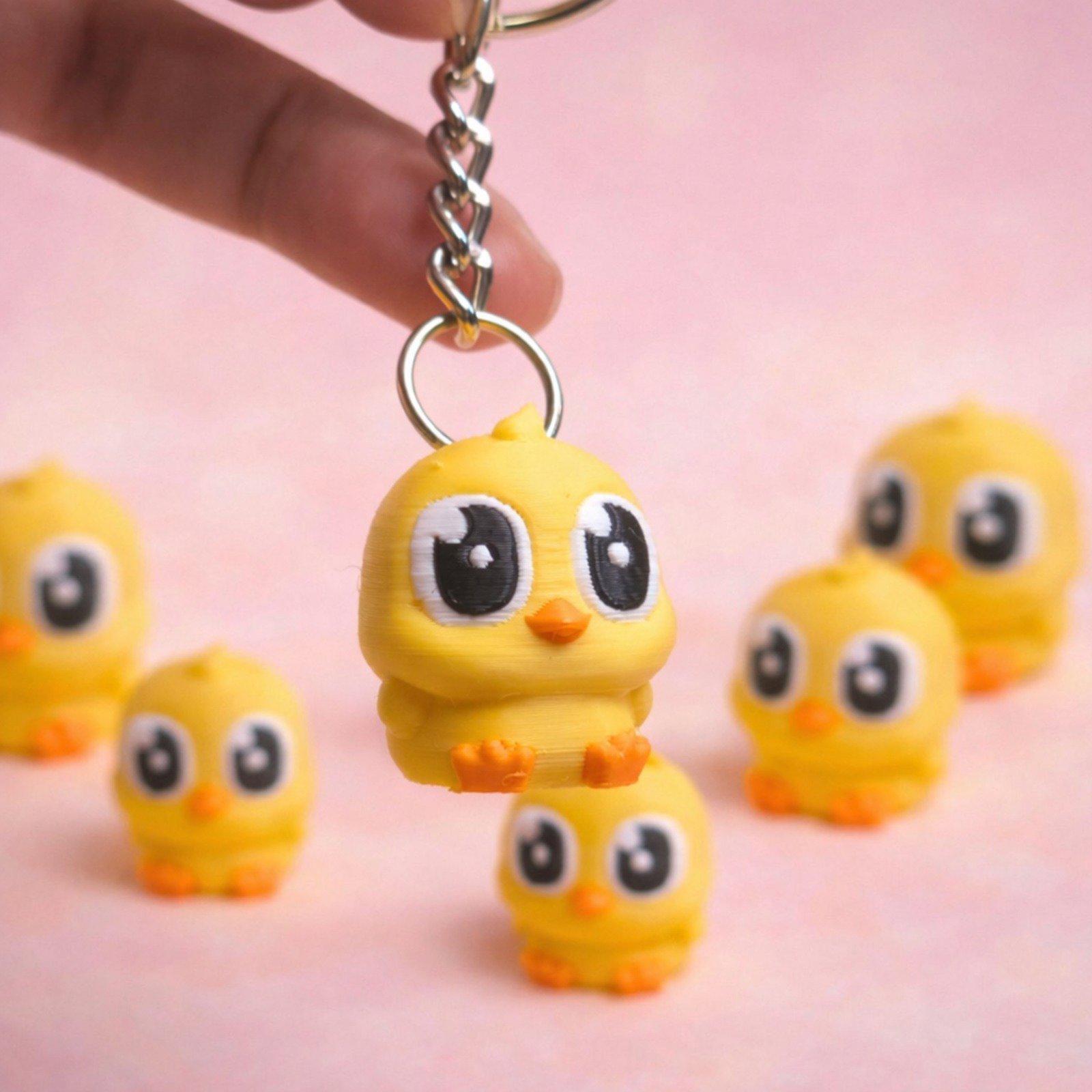 Sevimli Civciv Anahtarlık 