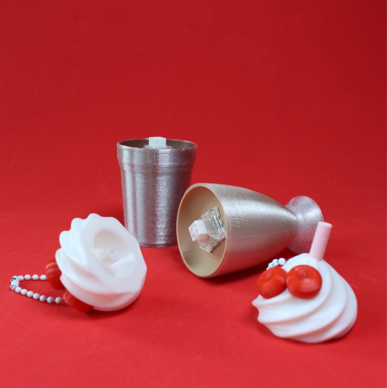 Eğlenceli Milkshake Anahtarlık - Sınırlı Üretim