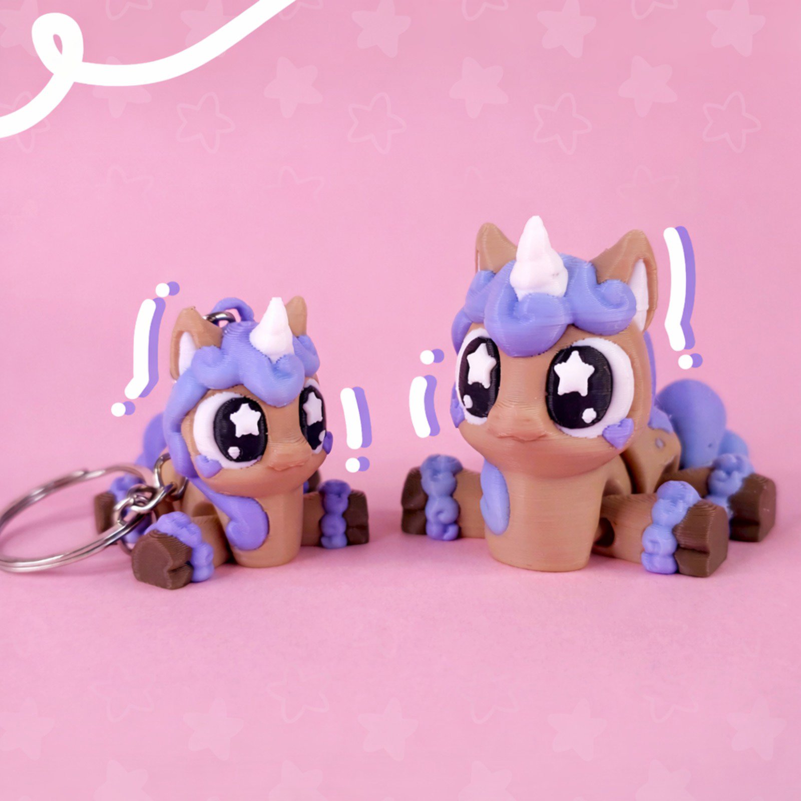 Sevimli Unicorn Anahtarlık 