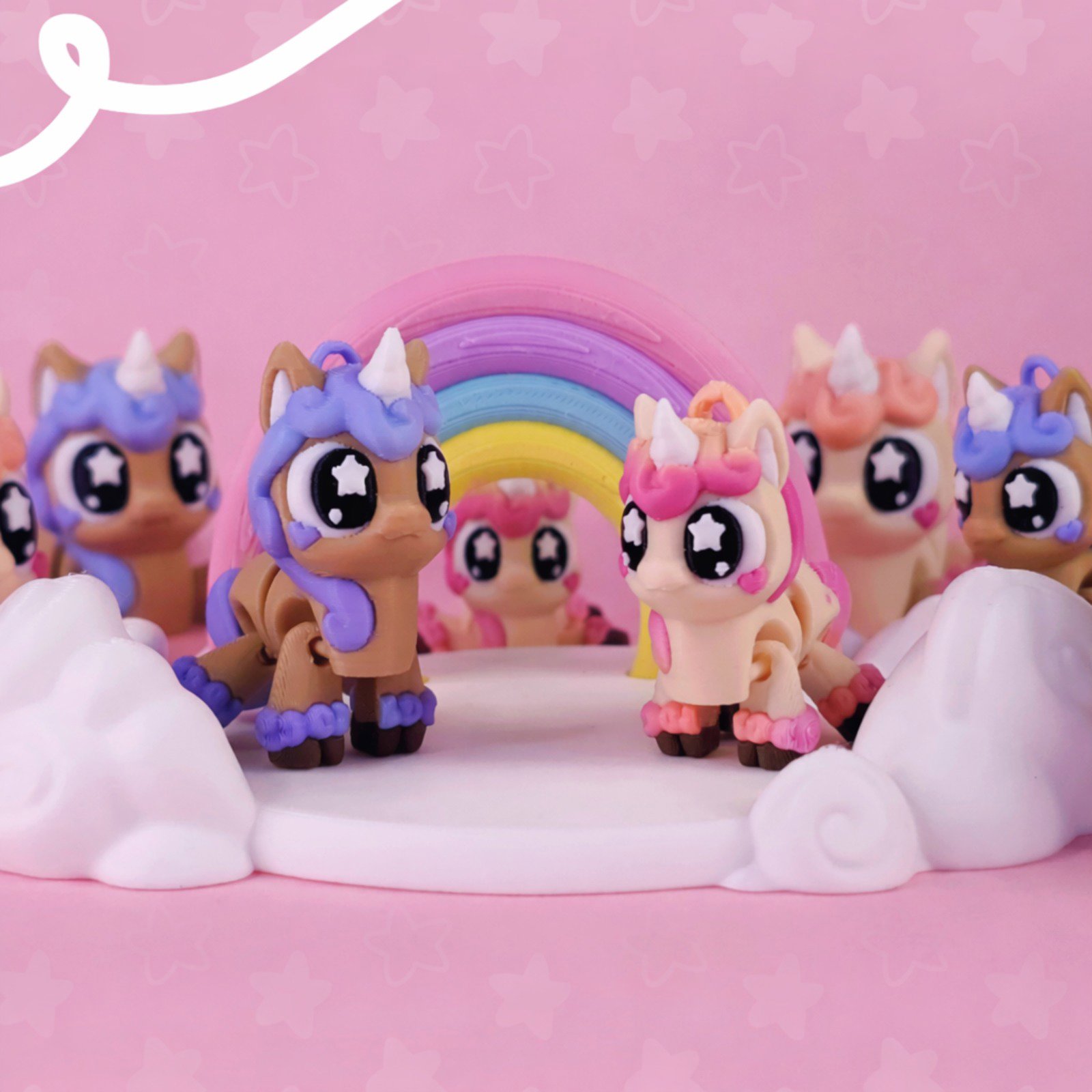 Sevimli Unicorn Anahtarlık 