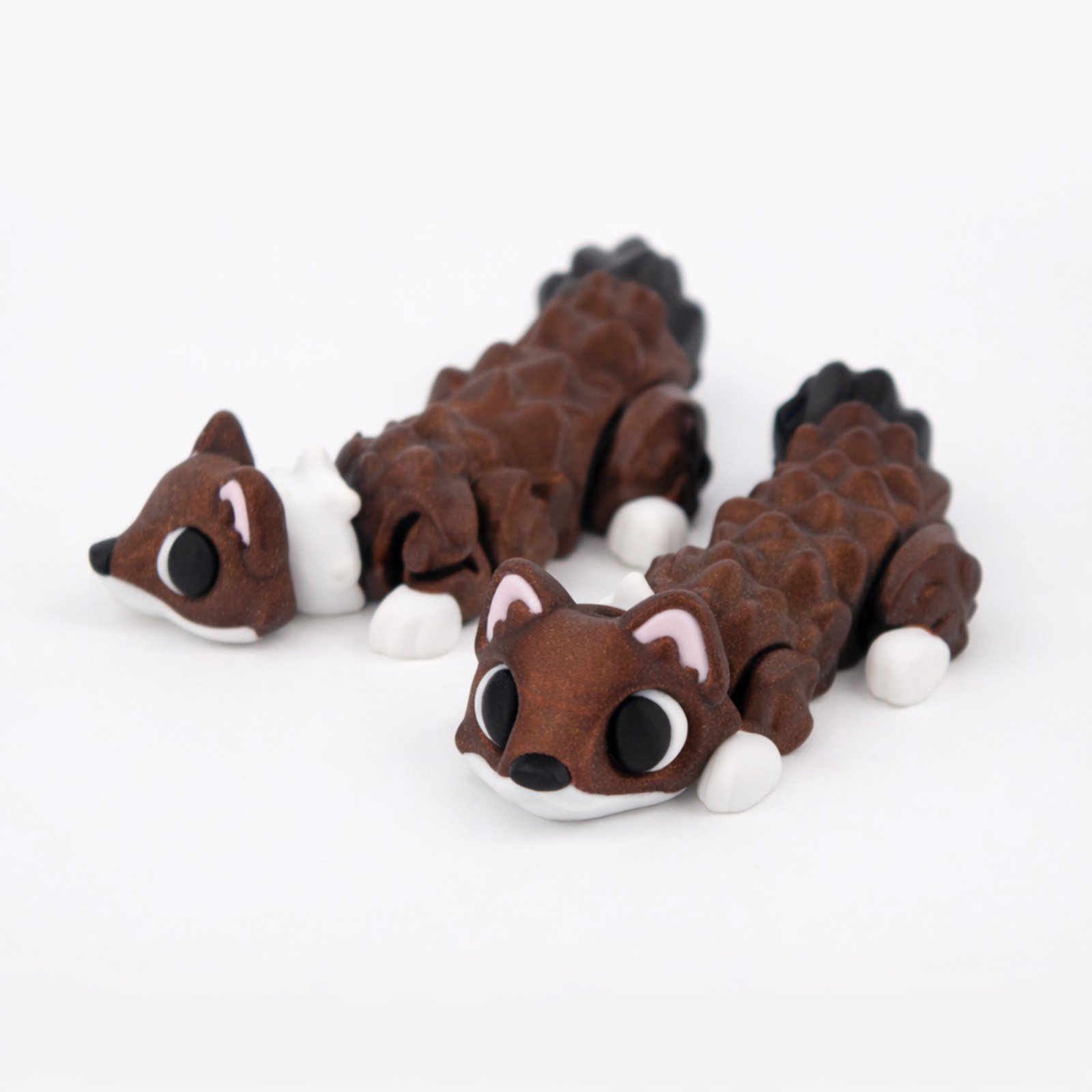 Eklemli Tilki Figürü - Hareketli ve Sevimli