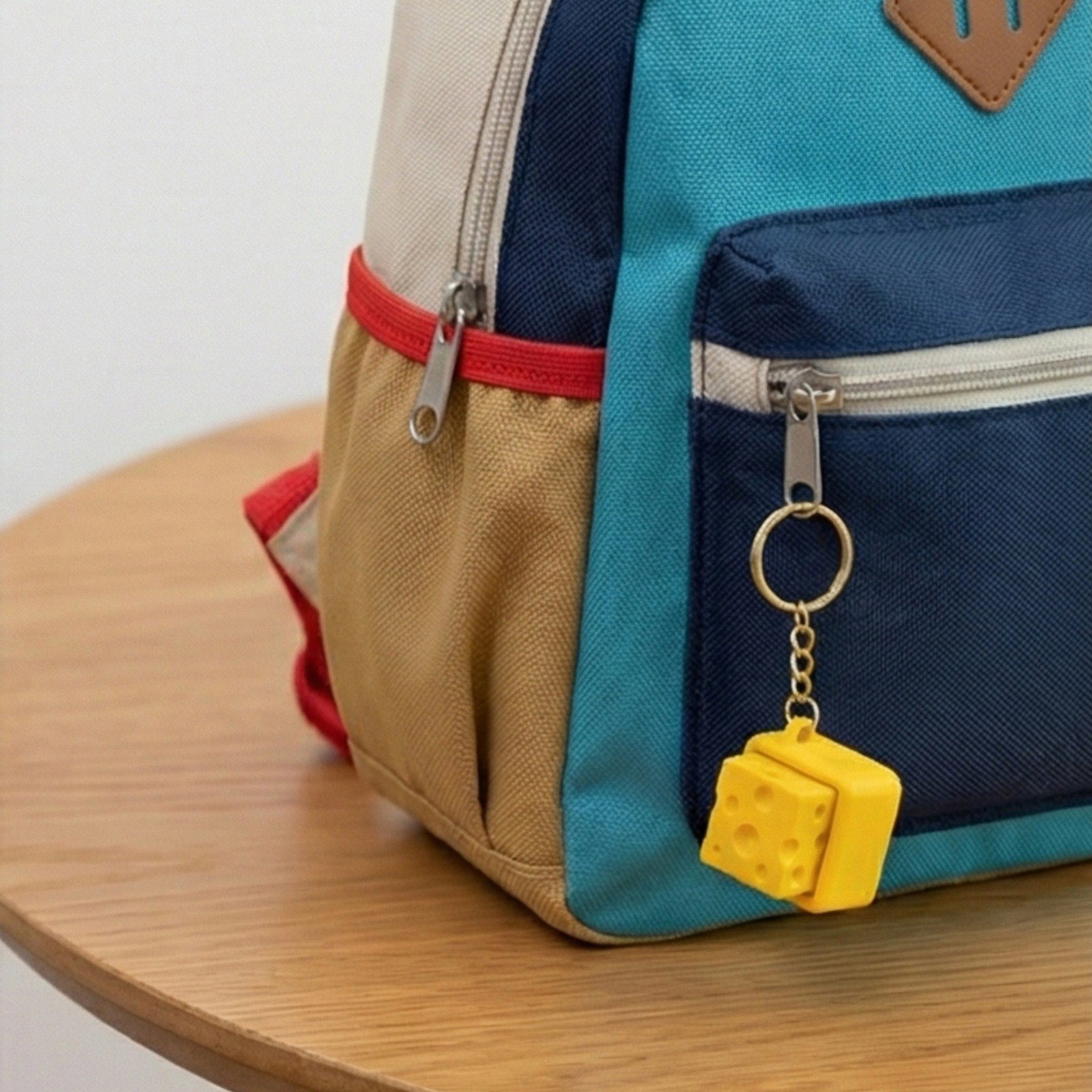 Eğlenceli Peynir Anahtarlık - Sürpriz Detay